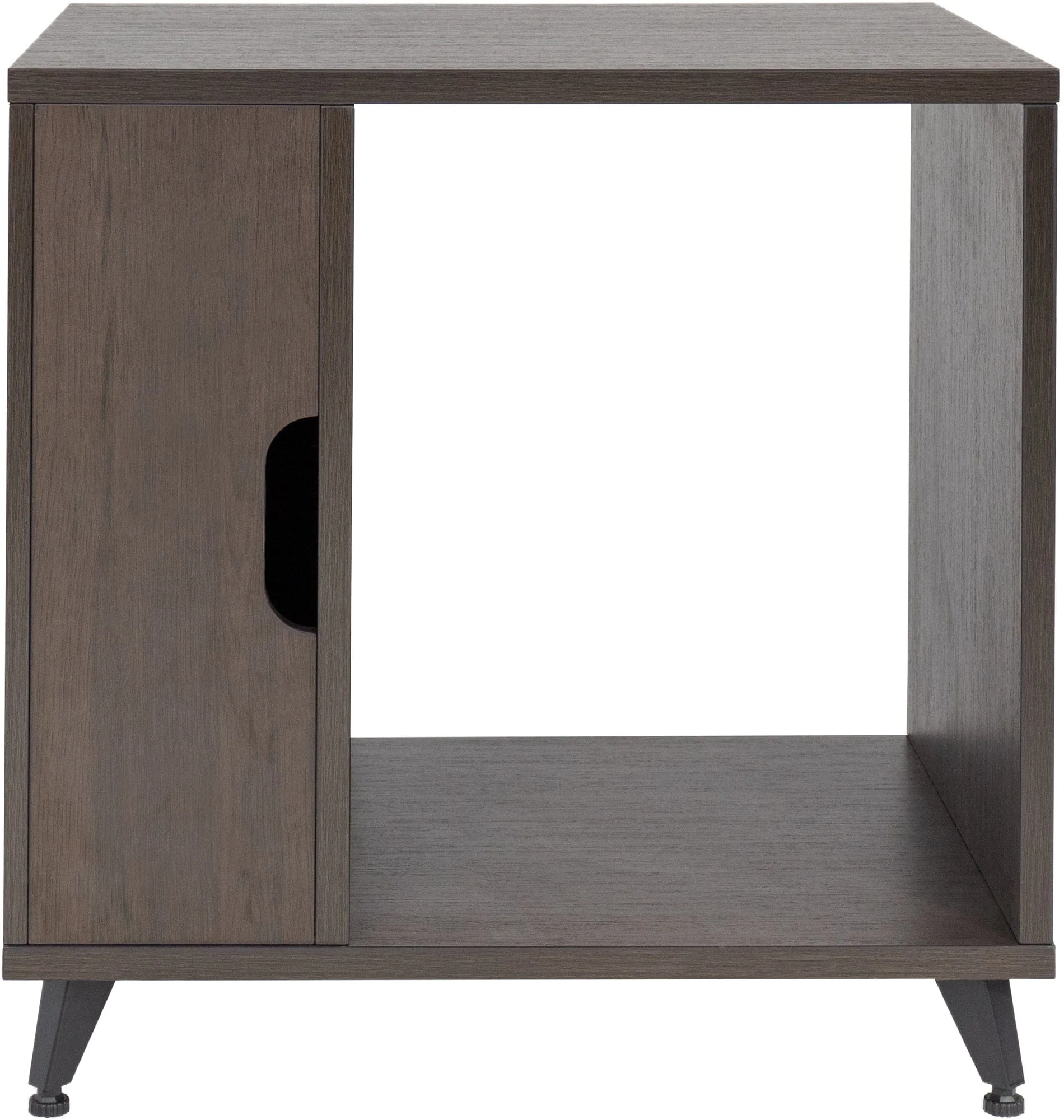 Gator GFW-ELITESIDECAR-B Elite Furniture Rolling Rack Sidecar Walnut - Image 9