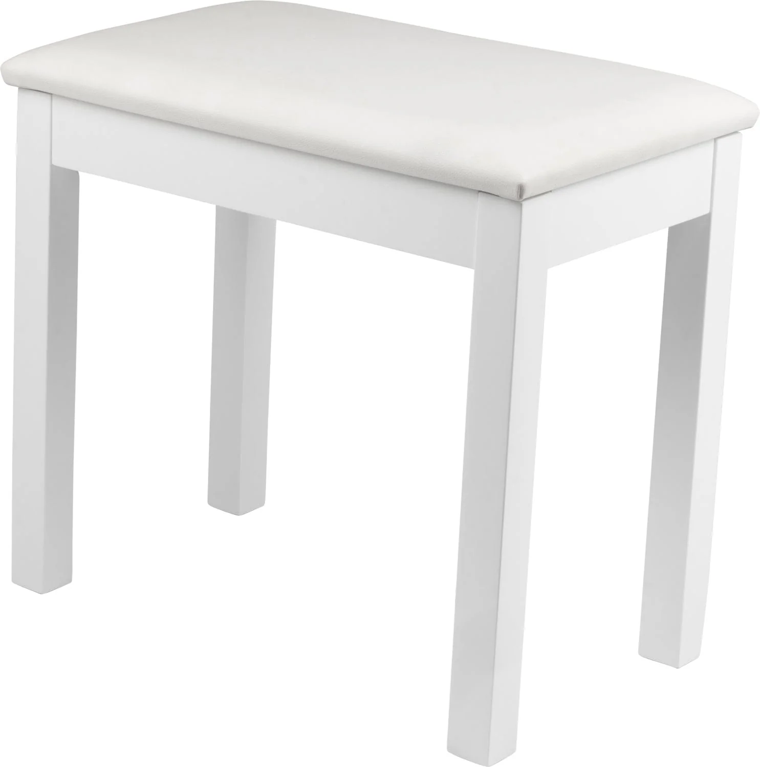 Gator GFW-KEYBENCH-WDWH Traditional Wooden Keyboard/Piano Bench White - Image 3