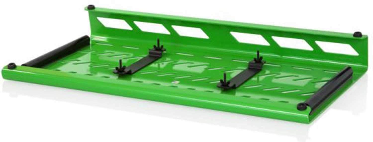 Gator GPB-XBAK-OR Green Aluminum Pedal Board