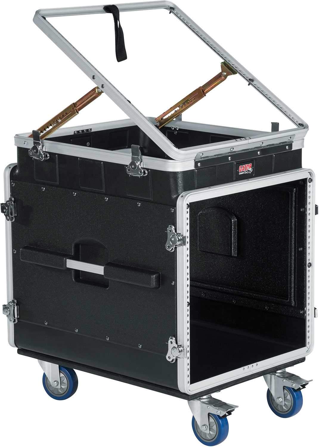 Gator GRC-12X10 PU Pop Up 12U x 10U Console Rack Case - Image 3