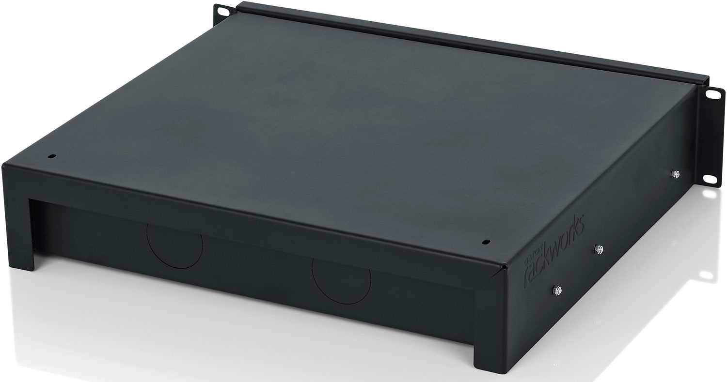 Gator GRW-DRWWRLSS 2U Wireless Mic Rack Drawer - Image 5