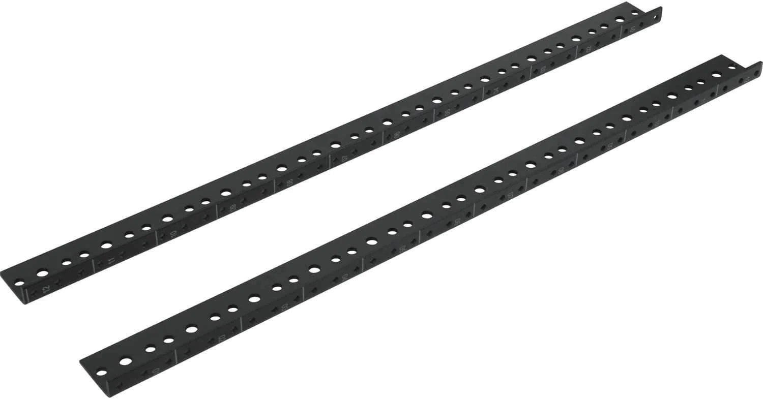 Gator GRW-RACKRAIL 12U Rack Rail Set Tapped 10-32 - Image 3