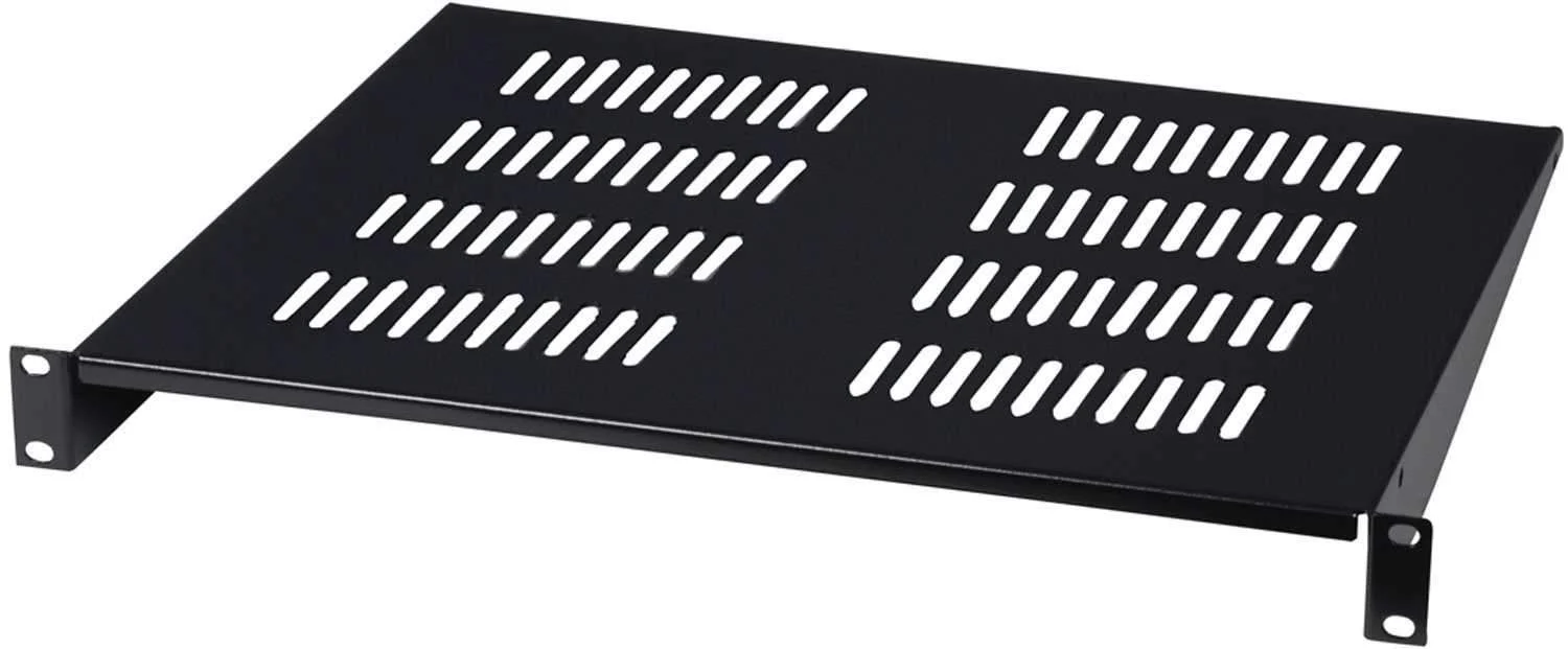 Gator GRW-SHELFVNT1 1U Vented Rack Shelf 15in Deep - Image 2