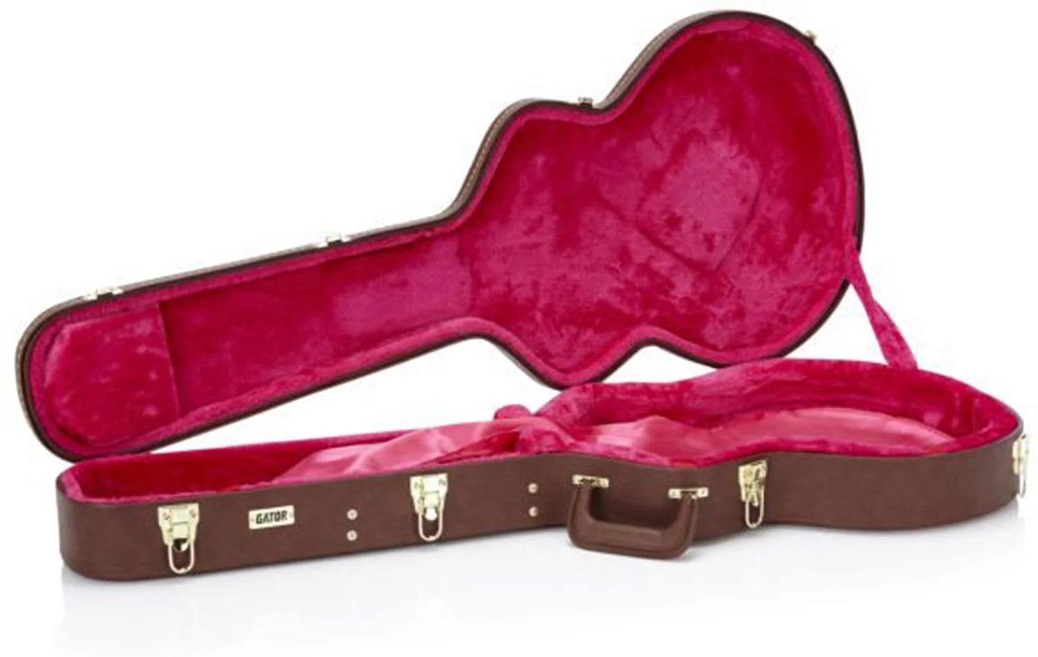 Gator Semi Hollow Guitar Deluxe Wood Case - Image 5