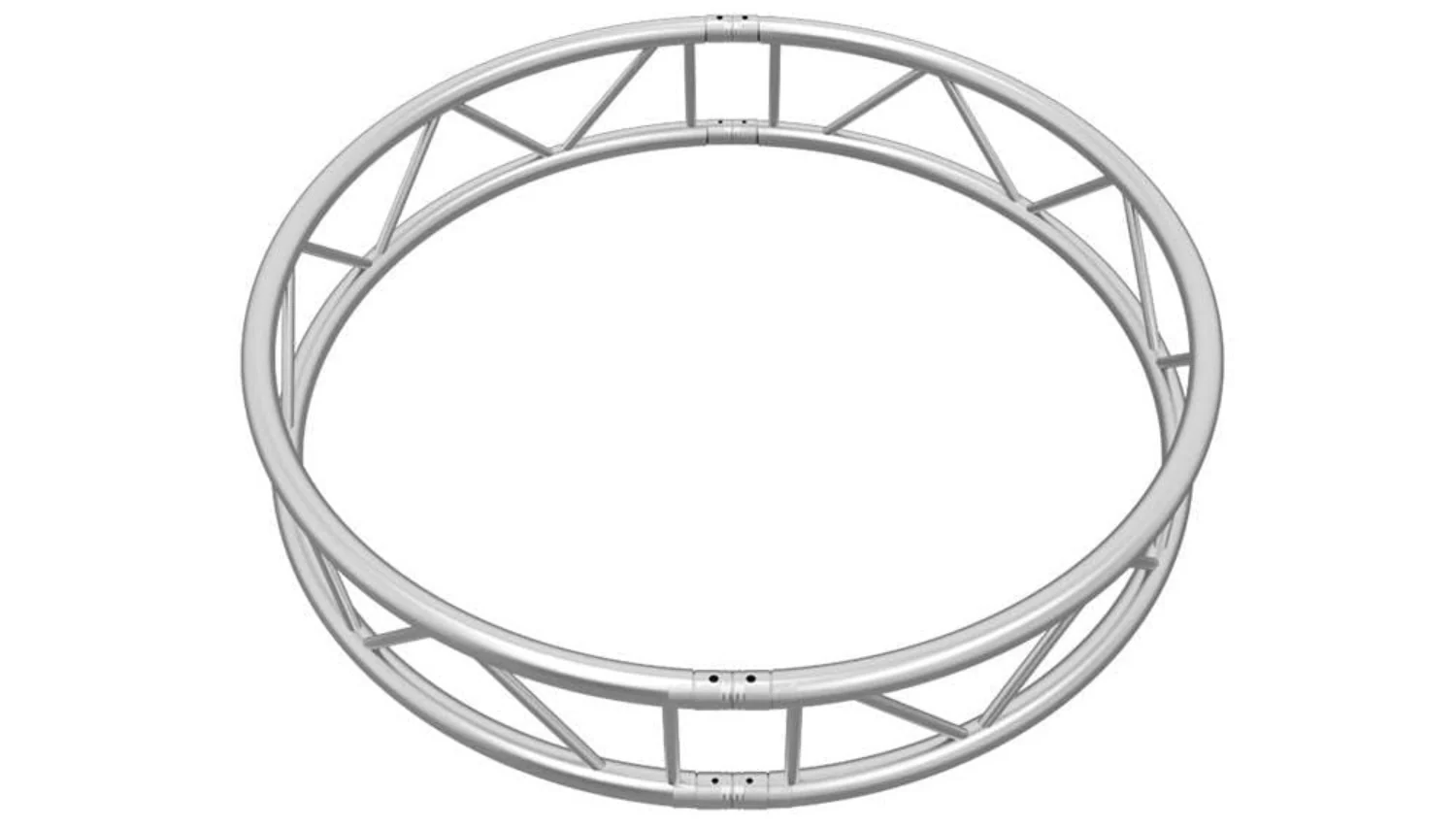 Global Truss I-Beam 12" Truss F32 Vertical Circle 4.92Ft 180 Degrees