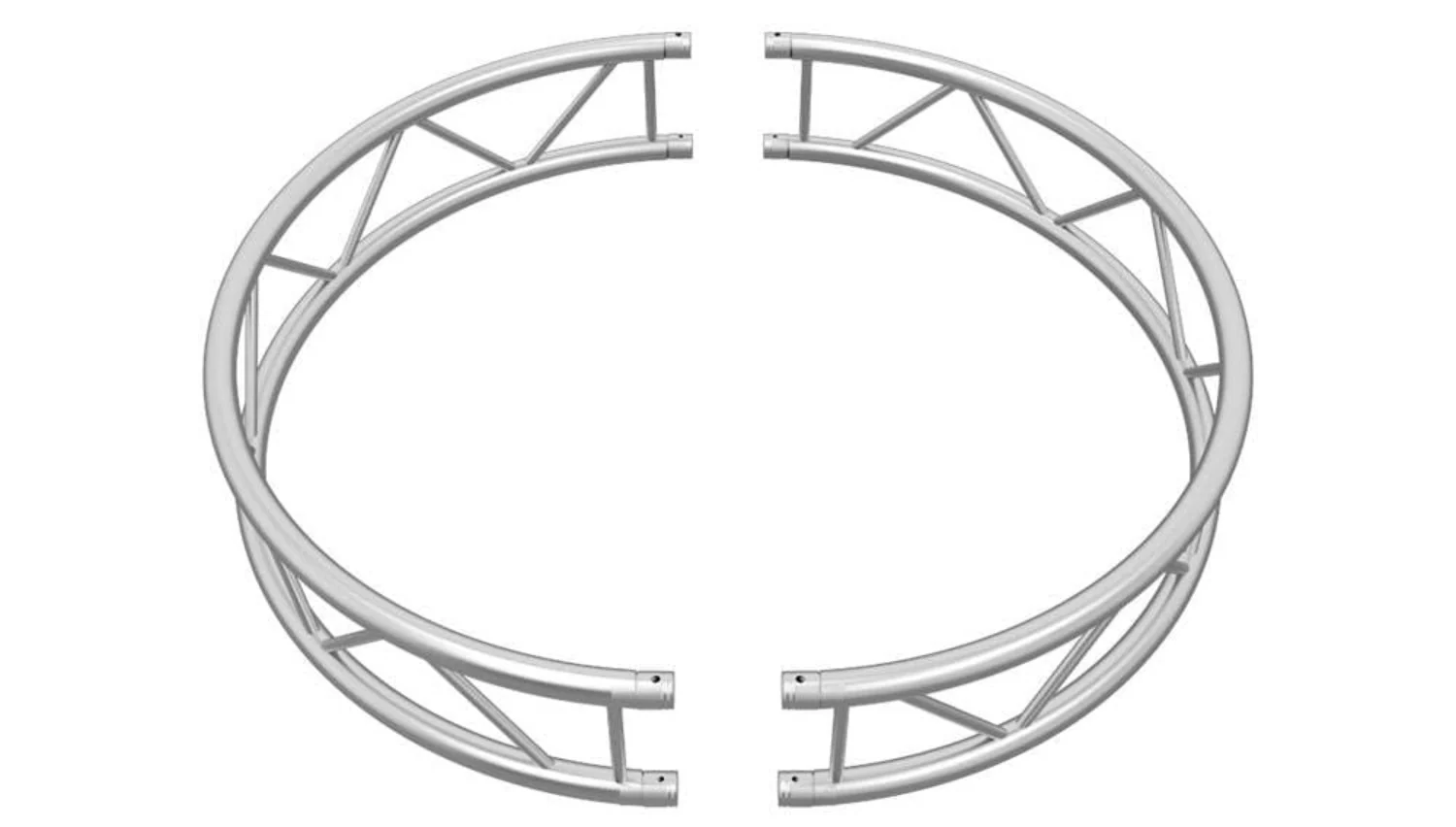 Global Truss I-Beam 12" Truss F32 Vertical Circle 4.92Ft 180 Degrees - Image 2
