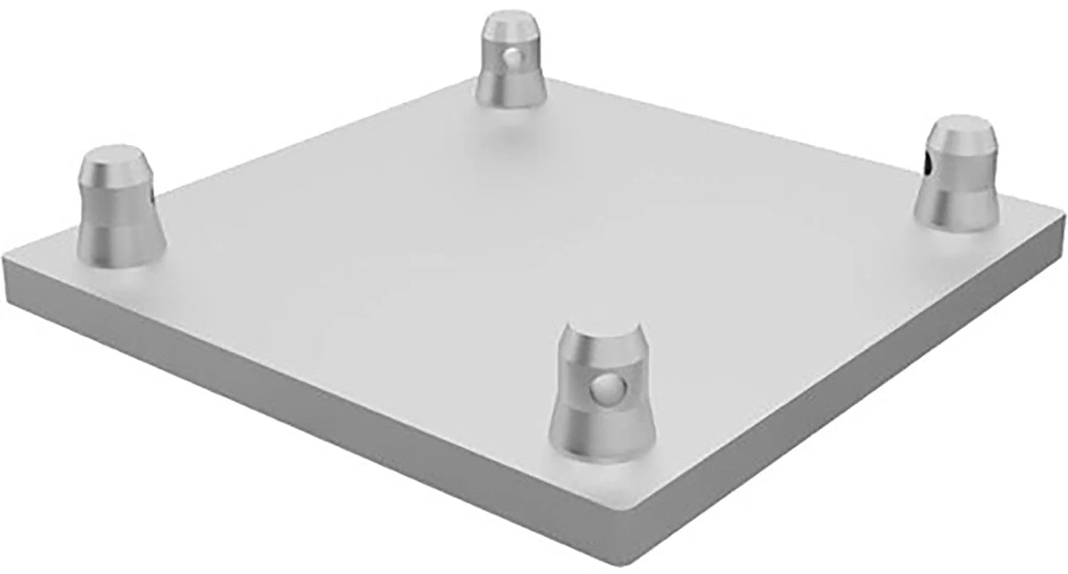 Global Truss SQ-4137-M12SS20T Stainless Steel Base Plate for F34 Truss