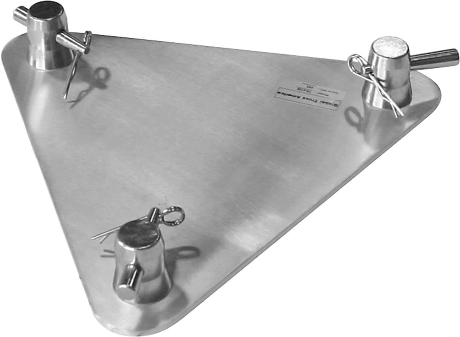 Global Truss TR-4108 1 Ft x 1 Ft Aluminum Base Plate for F33