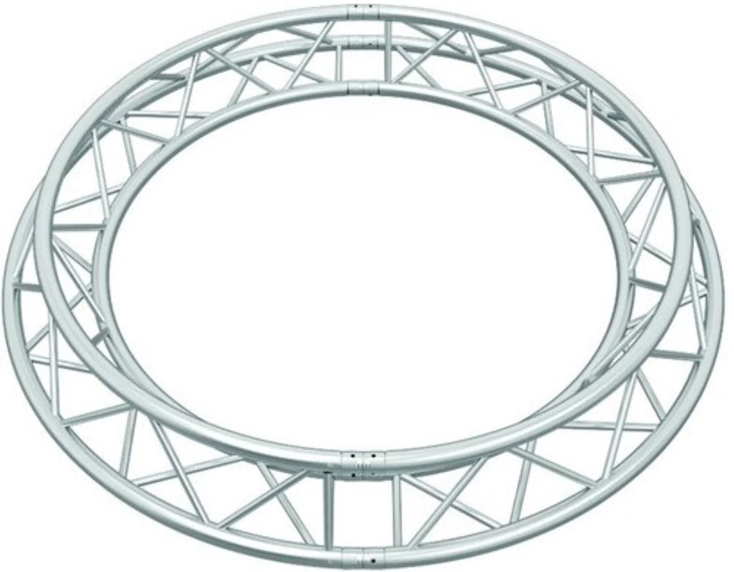 Global Truss TR-C2-180-KIT 6.56-Foot (2M) OD Triangular Truss Circle Kit - 2x 180 Degree Arcs - Image 2
