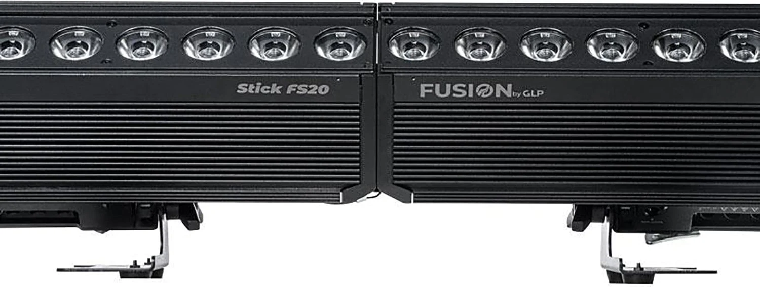 GLP Fusion Stick FS20 Wireless Version 1 Meter Batten with 20 x 15 Watt RGBW - IP65 with WDMX - Image 3