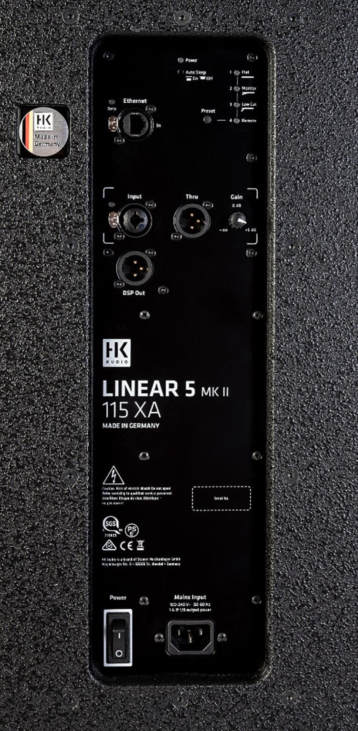HK Audio Linear 5 MKII 115 XA 1200 Watt 15 Inch Active Multifunctional Loudspeaker - Image 11