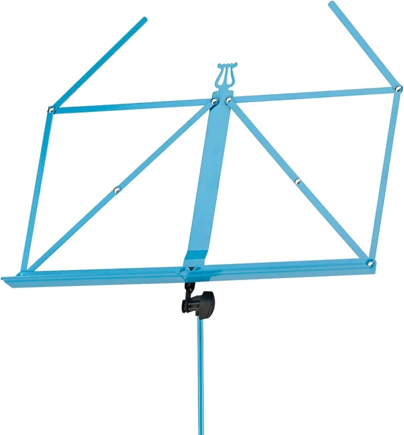 K&M 10010.000.33 Adjustable 3 Piece Music Stand - Ocean Blue - Image 2