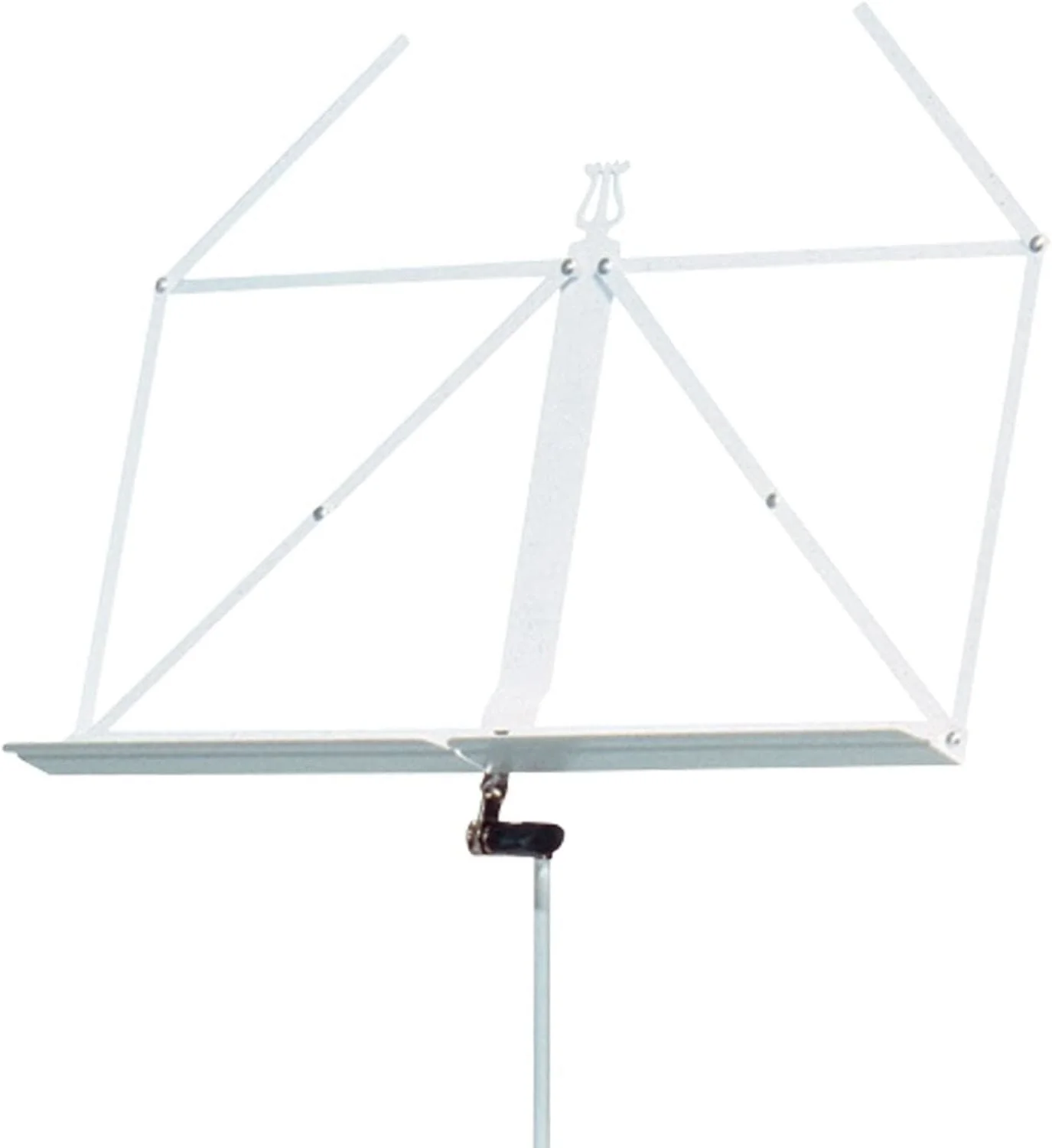 K&M 10010.000.57 Adjustable 3 Piece Music Stand - White - Image 2