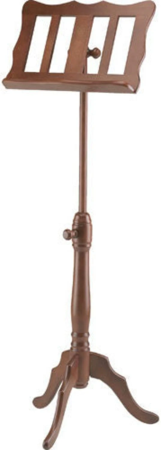 K&M 11701.000.00 Wooden Music Stand - Walnut