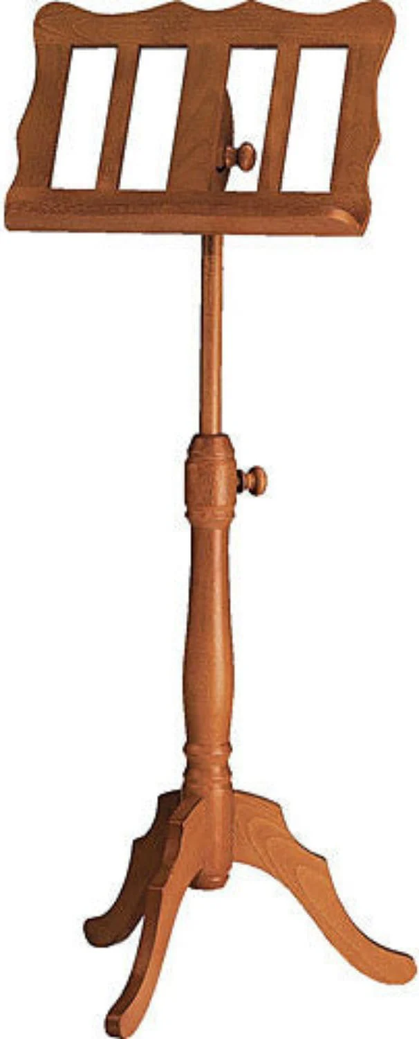 K&M 11707.000.00 Wooden Music Stand - Cherrywood