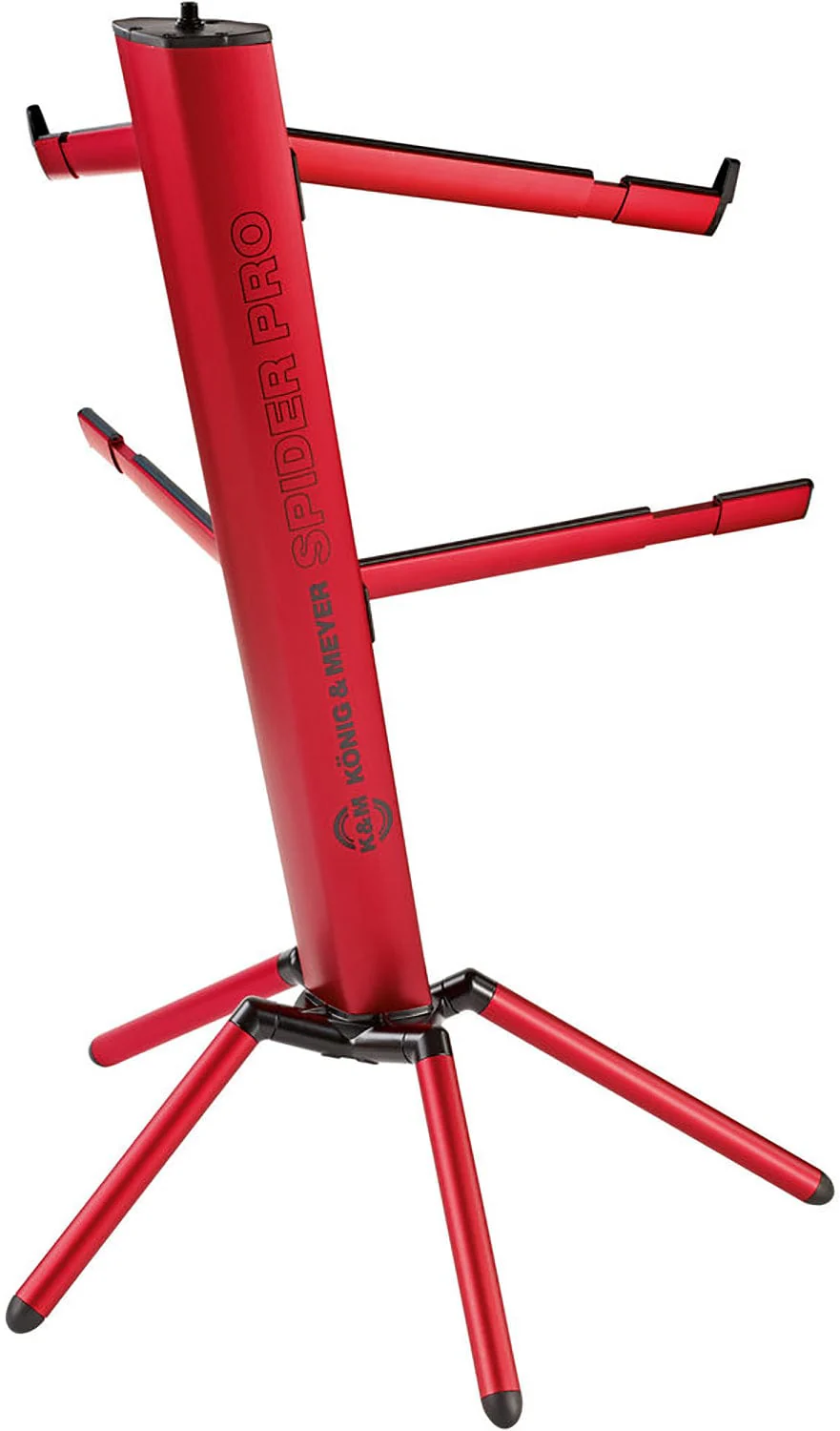 K&M 18860.000.36 Keyboard Stand for Spider Pro - Red - Image 2