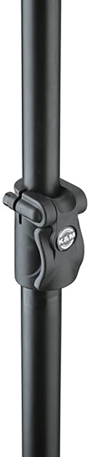 K&M 23781.500.55 Microphone Fishing Pole - Carbon - Length 23.62 to 65.94" - Black - Image 3