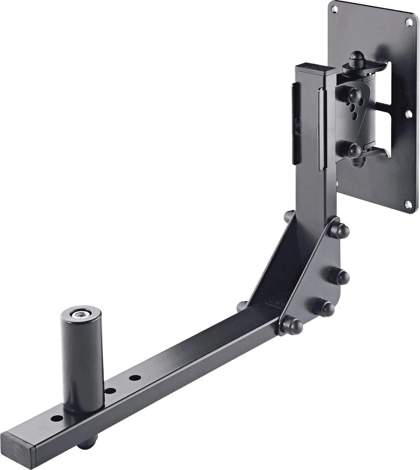 K&M 24173.000.55 Wall Mount for Speaker Cabinets - Black