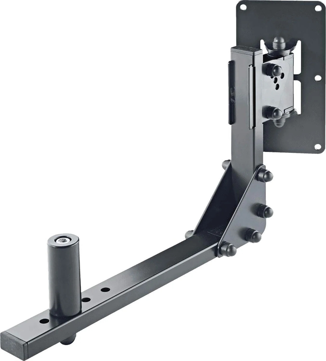 K&M 24173.000.55 Wall Mount for Speaker Cabinets - Black - Image 3