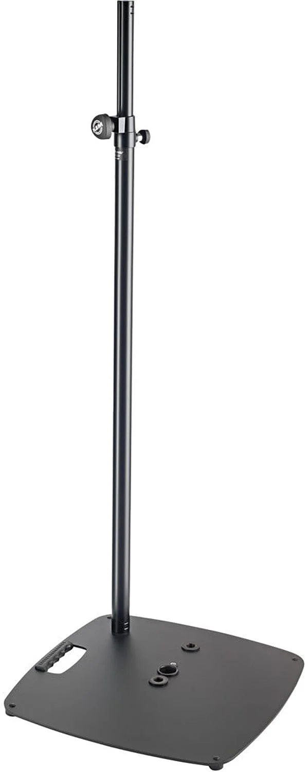 K&M 26706.000.56 3 Tube Combination Base Plate for Stands - 21.654 x 21.654 Inch - Structured Black - Image 2