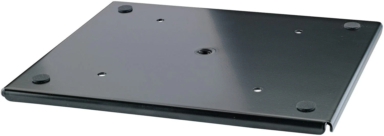 K&M 26749.021.55 Monitor Plate M - 9.646 x 8.071" - Black