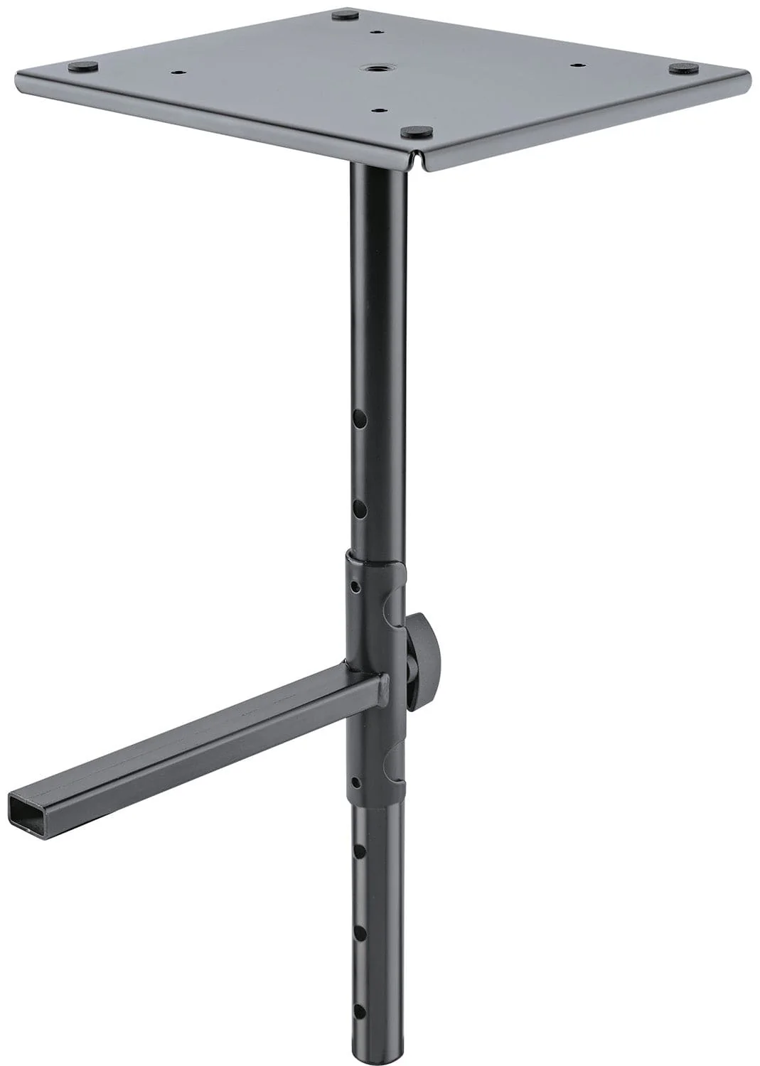K&M 26749.021.55 Monitor Plate M - 9.646 x 8.071" - Black - Image 2