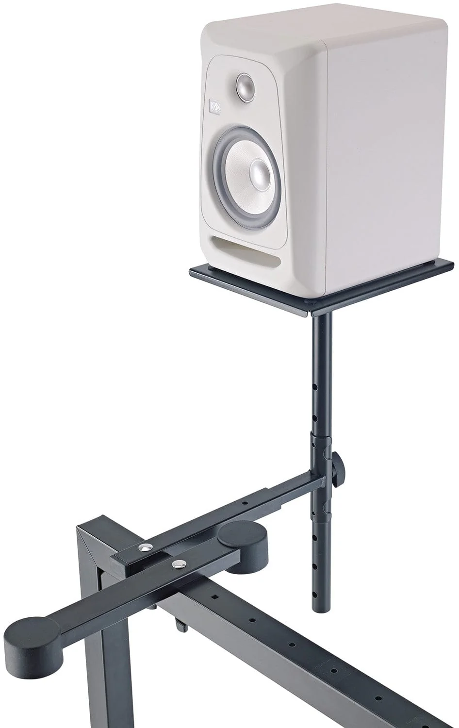 K&M 26749.021.55 Monitor Plate M - 9.646 x 8.071" - Black - Image 3