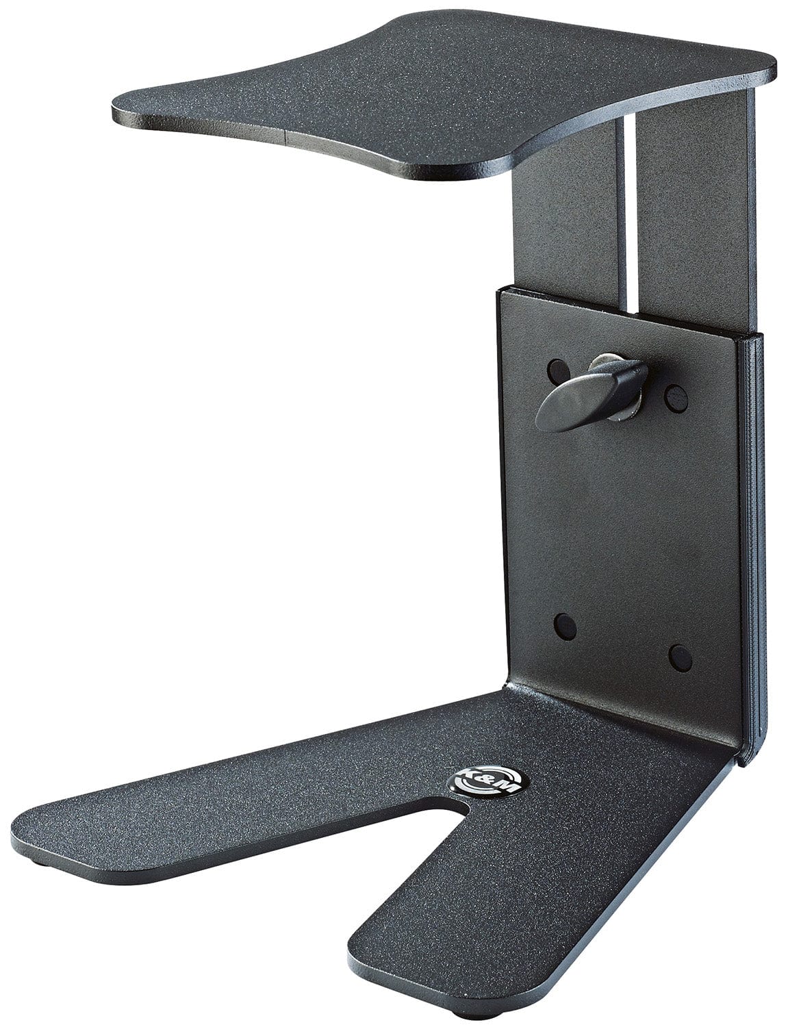 K&M 26772.000.56 Table Monitor Stand - Support Tray 5.906 x 6.693 Inch - Structured Black