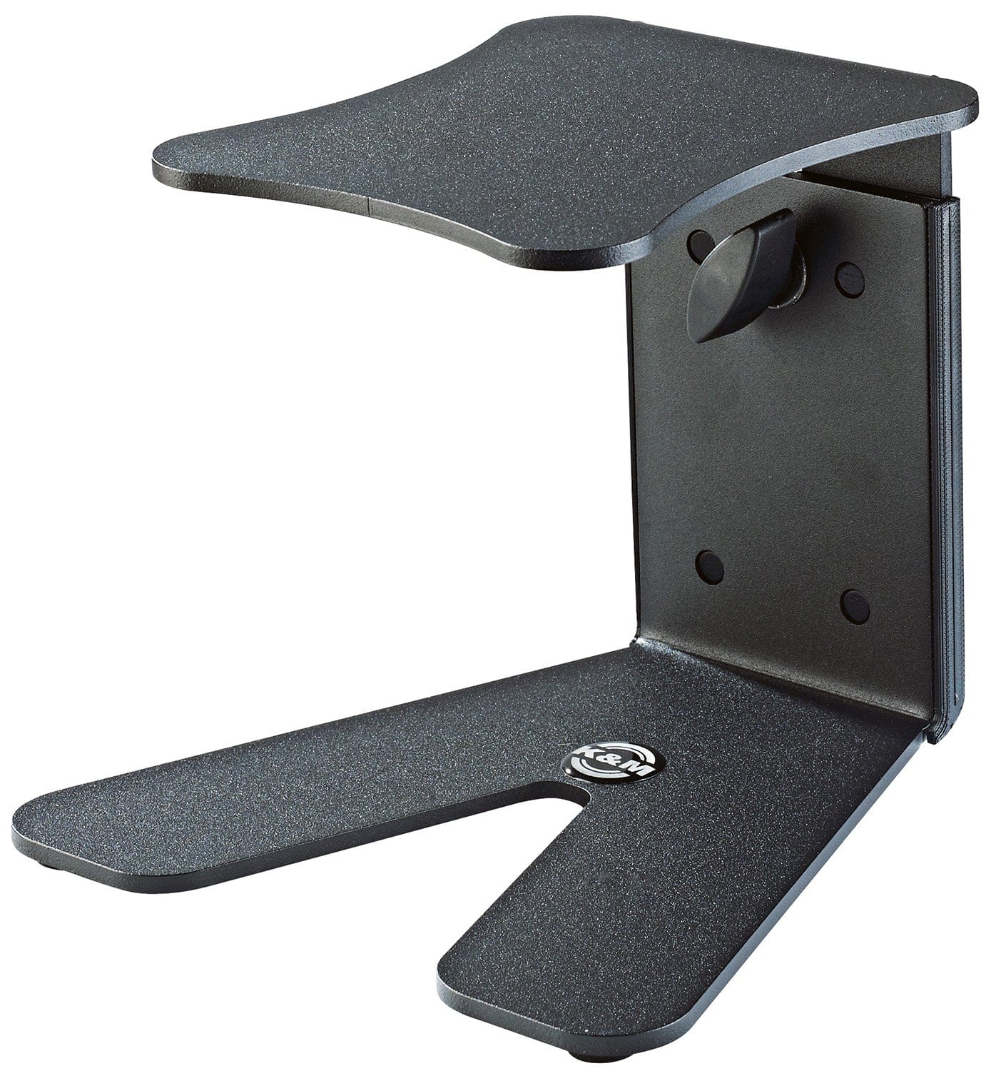 K&M 26772.000.56 Table Monitor Stand - Support Tray 5.906 x 6.693 Inch - Structured Black - Image 2