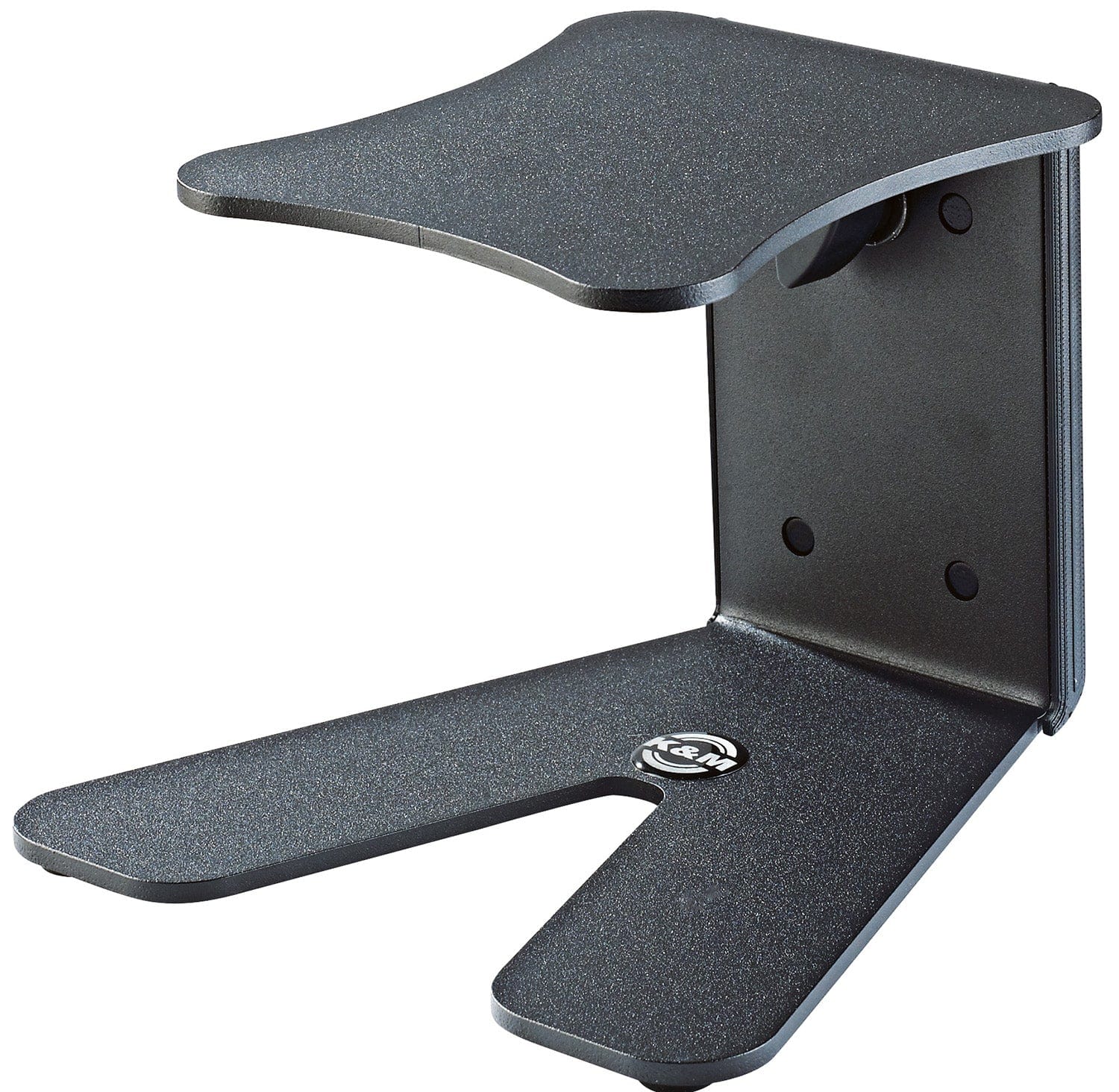 K&M 26772.000.56 Table Monitor Stand - Support Tray 5.906 x 6.693 Inch - Structured Black - Image 3