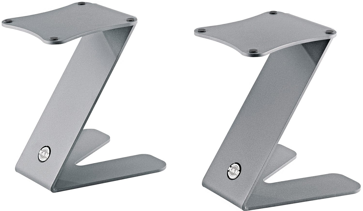 K&M 26773.000.87 Table Monitor Stands - 2x Z-Stands - Gray
