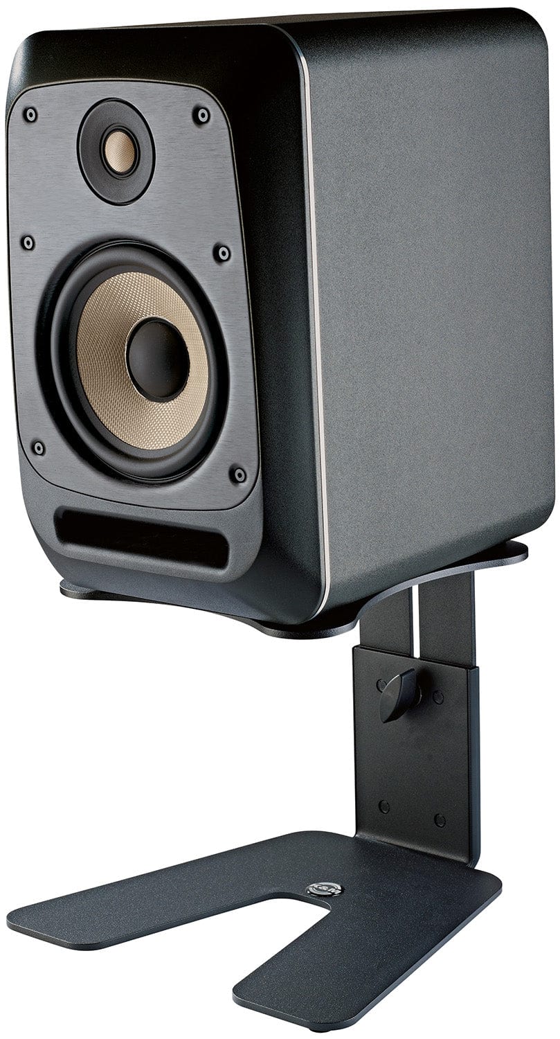 K&M 26774.000.56 Table Monitor Stand - 9.055 x 9.842 Inch Support Tray -Structured Black - Image 4