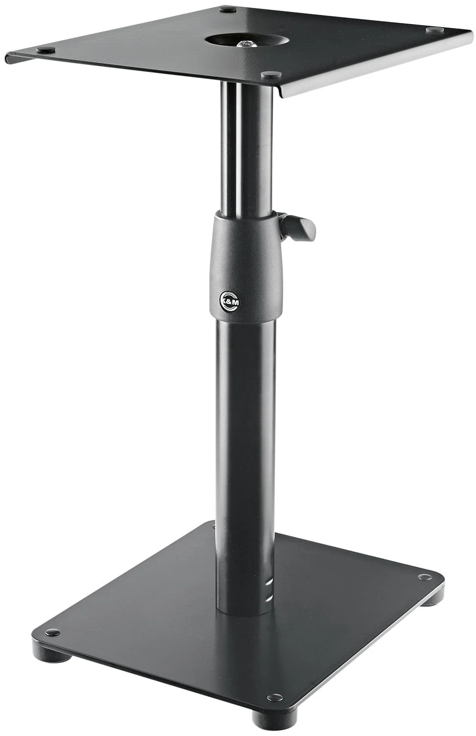 K&M 26775.000.55 Desktop Monitor Stand for Near-Field Monitors - Black