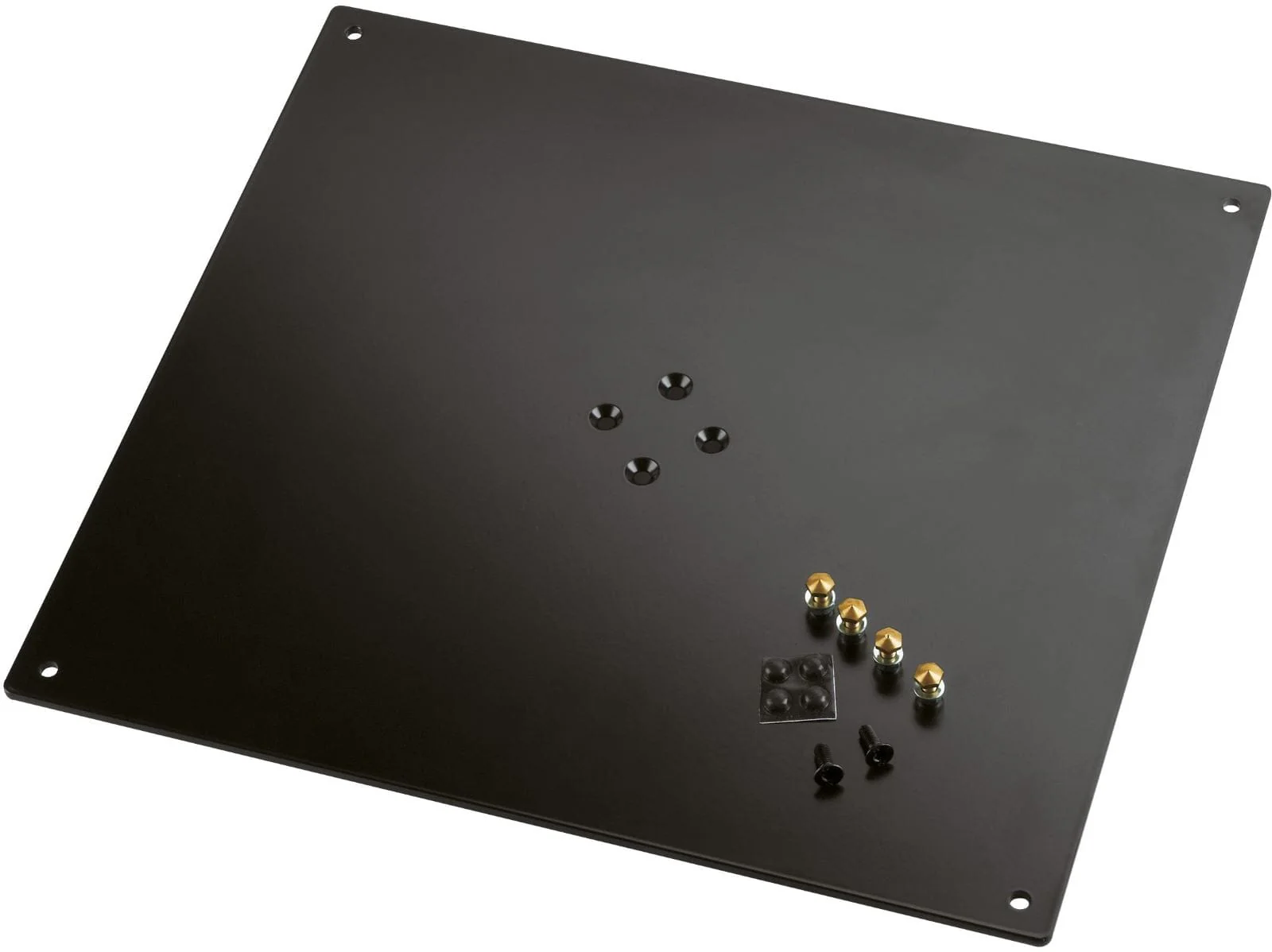 K&M 26792.042.56 Bearing Plate for Monitors - 16.535 x 0.197 x 14.961 Inch - Structured Black