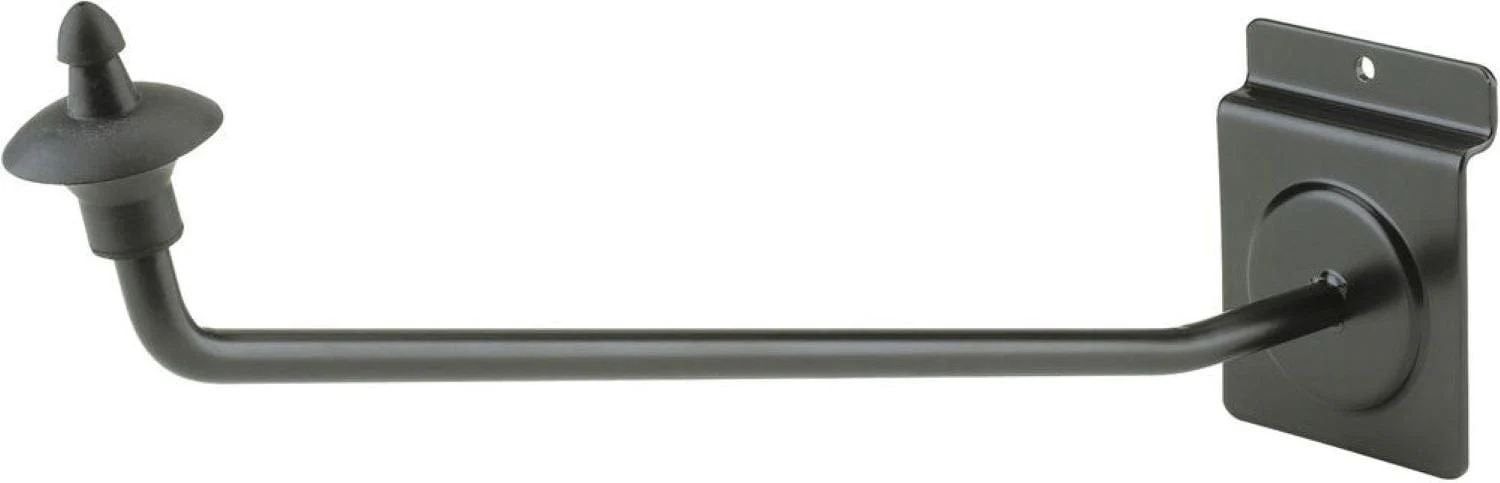K&M 44380.000.55 Product Holder for Cymbal - Slatwall Mount - Black