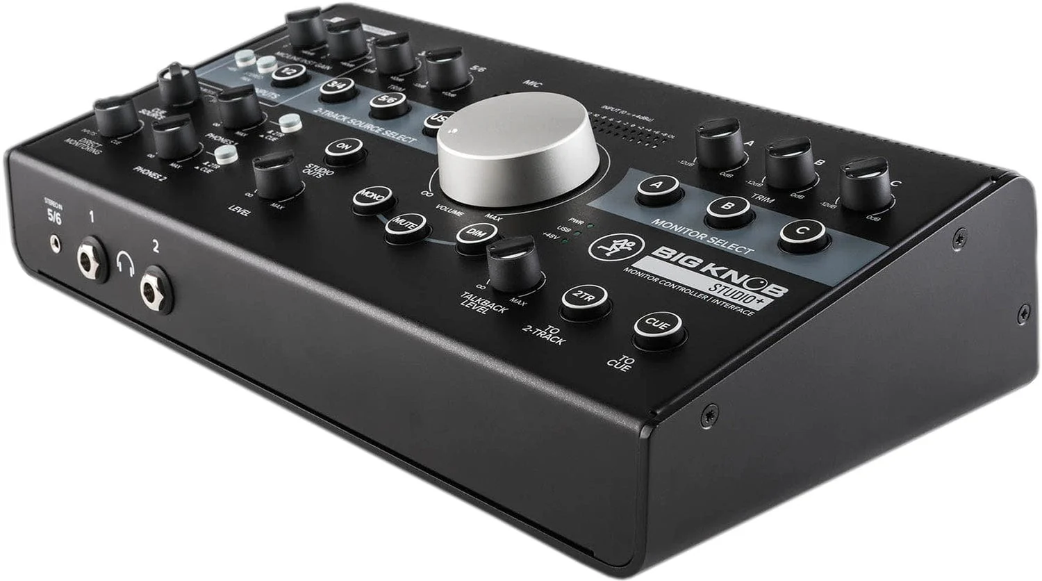 Mackie Big Knob Studio Plus 4x3 Studio Monitor Controller - 192kHz USB I/O - Image 2