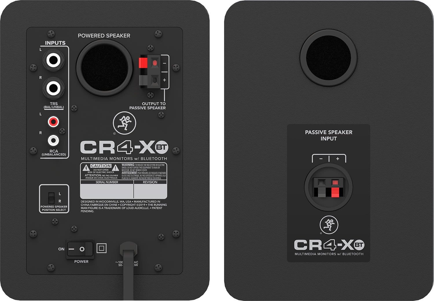 Mackie CR4-X BT 4-Inch Monitors with Bluetooth Pair - Image 3