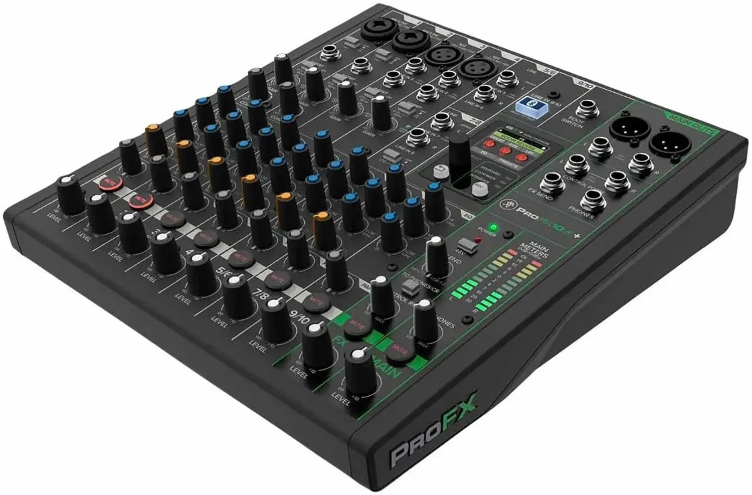 Mackie ProFX10v3+ 10-Channel Analog Mixer with Enhanced FX / USB Recording and Bluetooth - Image 5