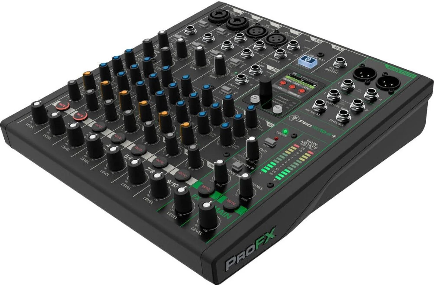 Mackie ProFX10v3+ 10-Channel Analog Mixer with Enhanced FX/USB Recording Modes/Bluetooth - Image 8