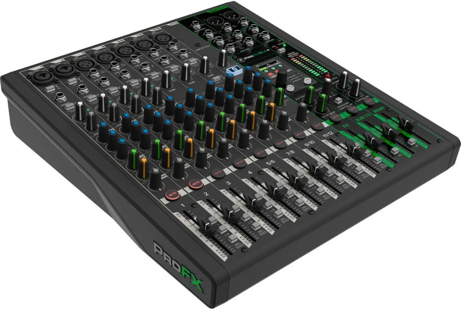 Mackie ProFX12v3+ 12-Channel Analog Mixer with Enhanced FX/USB Recording Modes/Bluetooth - Image 2