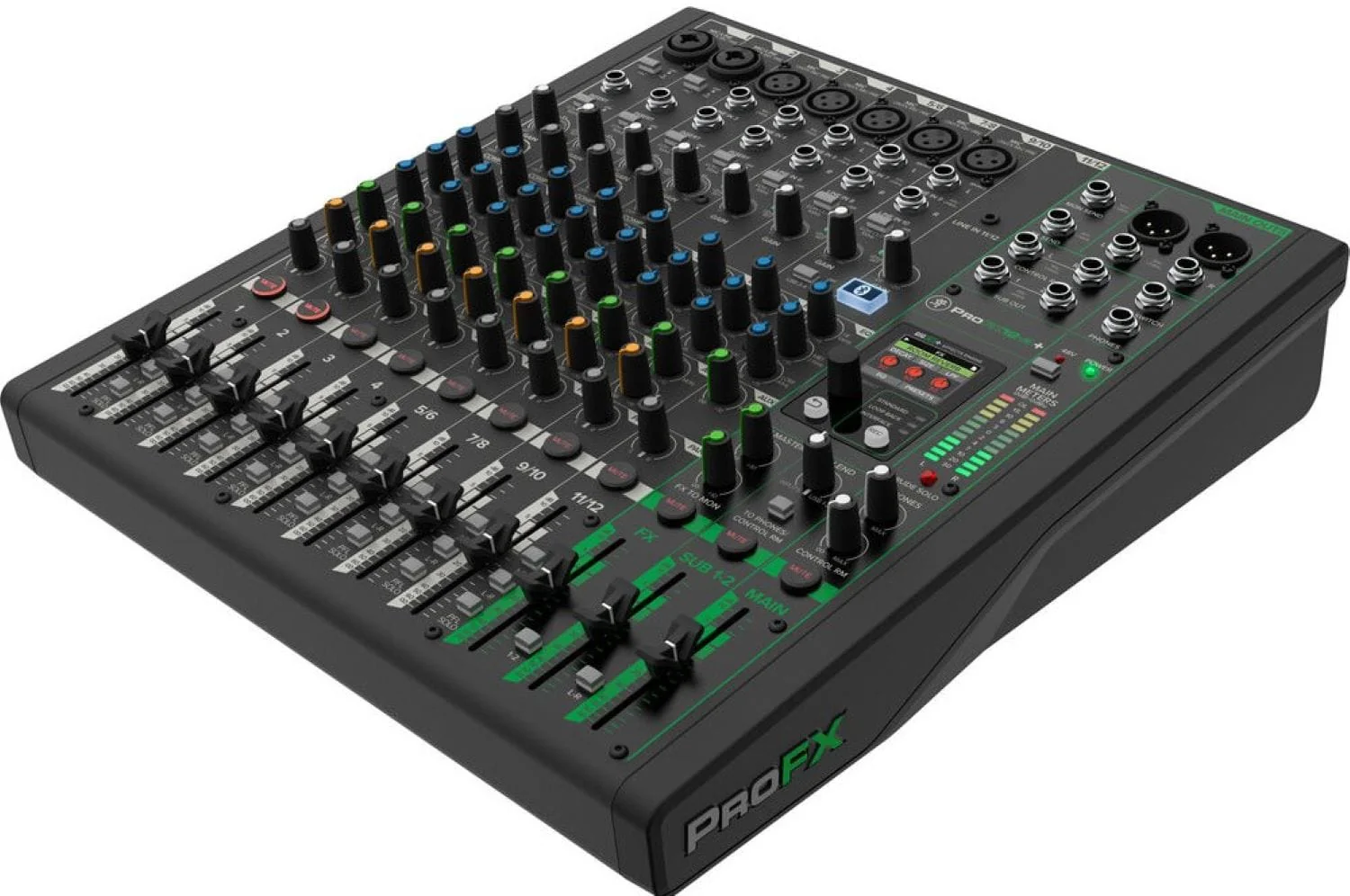 Mackie ProFX12v3+ 12-Channel Analog Mixer with Enhanced FX/USB Recording Modes/Bluetooth - Image 8
