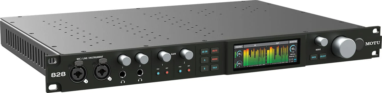 MOTU 828 28x32 USB-3 Audio Interface with Mixing and Effects - Image 4