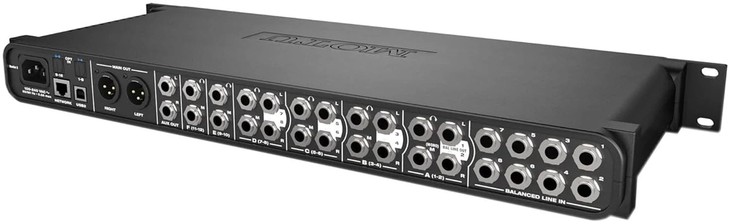 MOTU Monitor 8 Monitor Mixer / Headphone Amp and USB-2 / AVB Audio Interface - Image 5
