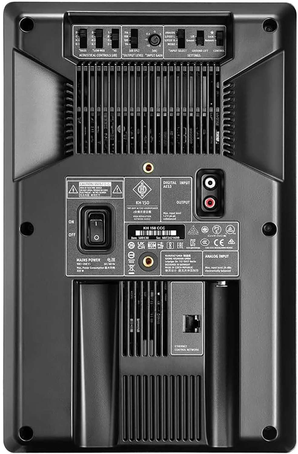Neumann KH-150 2-Way 6.5-Inch DSP-Powered Nearfield Monitor - Anthracite - Image 4