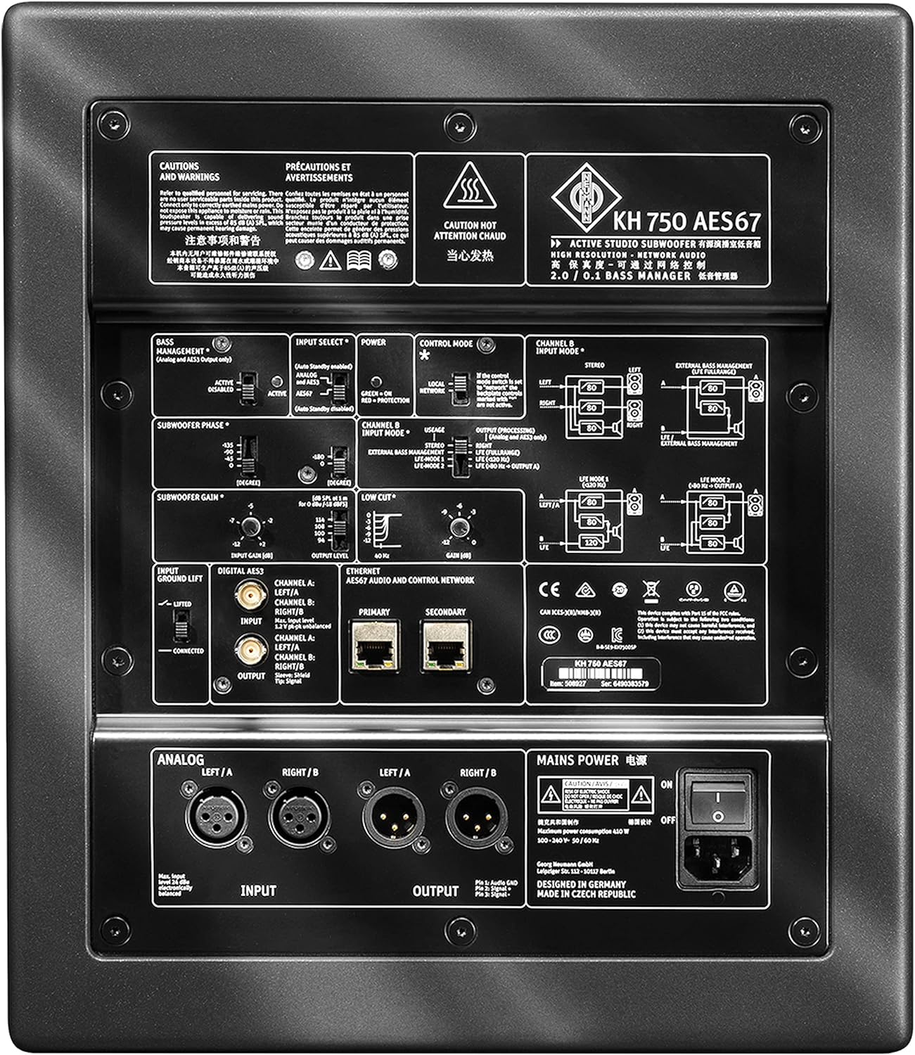 Neumann KH 750 AES67 Subwoofer - Image 5