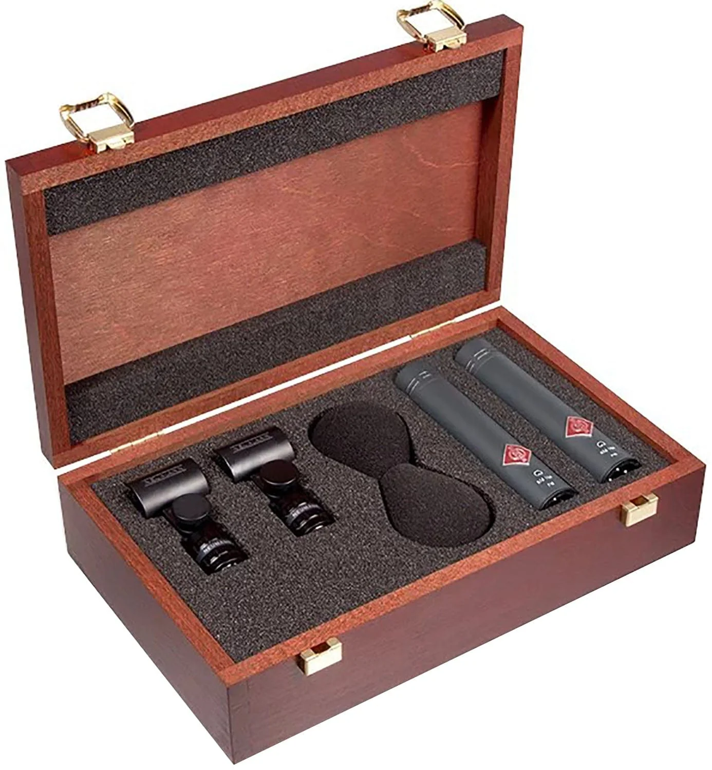 Neumann KM-184-MT-STEREOSET Stereo Microphone Set - 2x KM 184/2x SG 21 BK/2x WNS 100/Box - Black - Image 6
