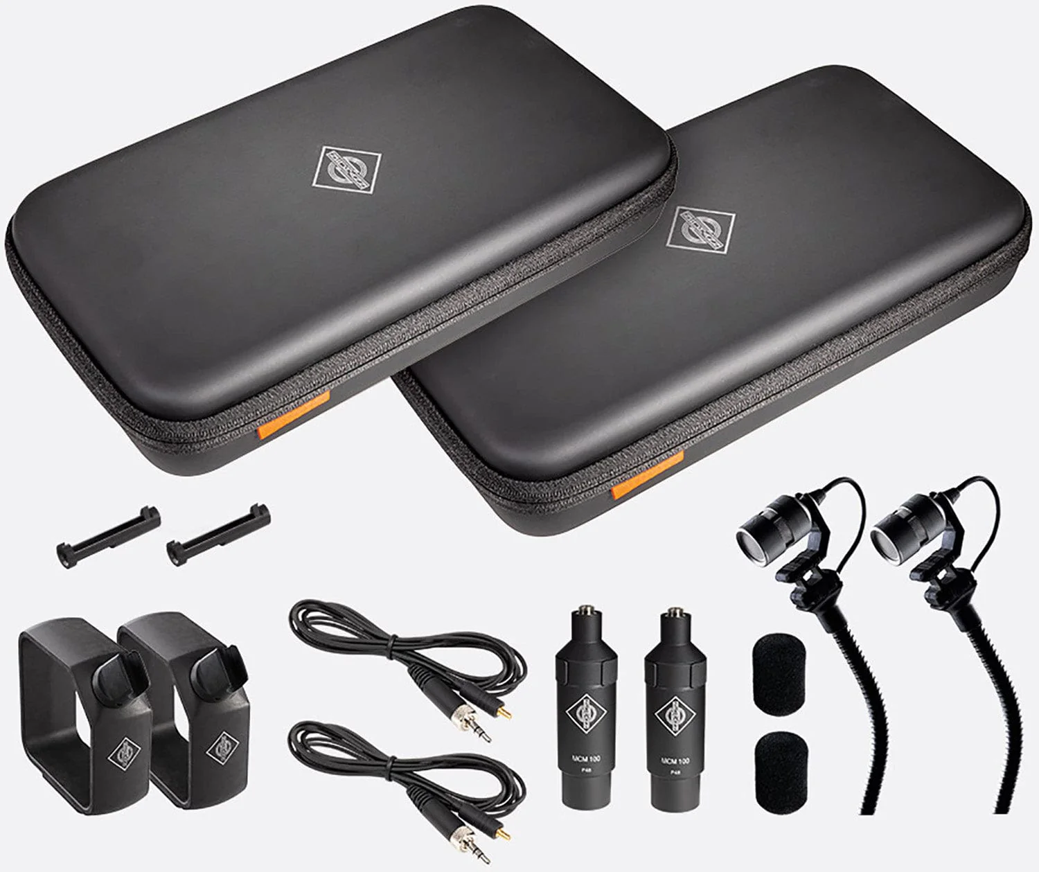 Neumann MCM-114-STEREO-SET-PIANO Complete Stereo Microphone Set for Piano or Grand Piano
