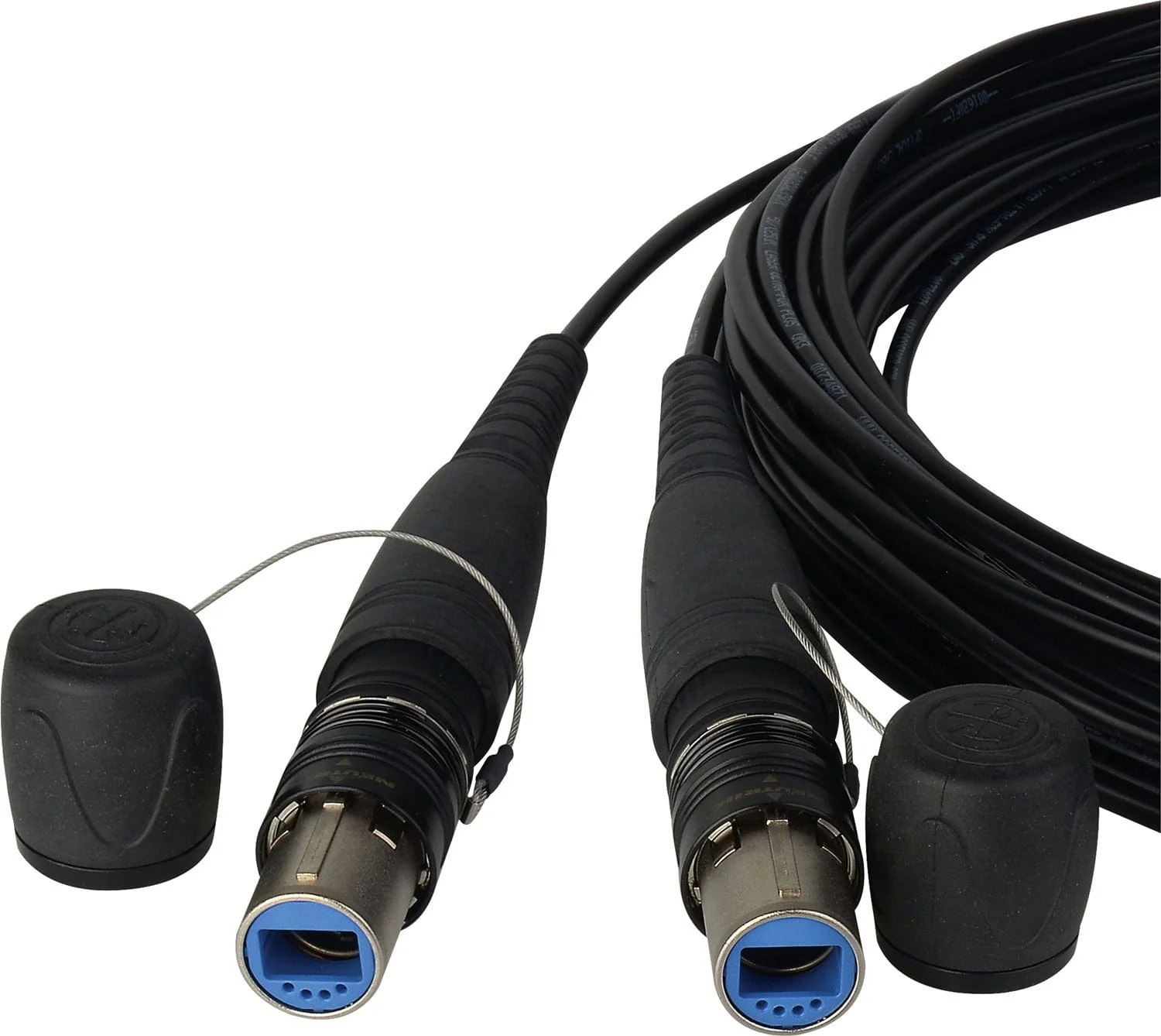Neutrik NKO2S-A-0-6 6M opticalCON DUO/DUO 2F Single Mode Tactical Fiber 20-Foot Cable