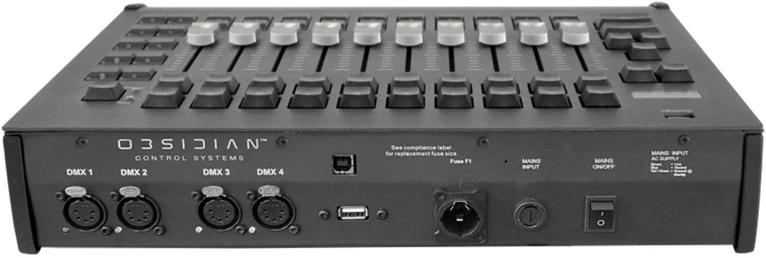 Obsidian NX-P 10 Fader and 4-Universe Motorized ONYX Wing - Image 4