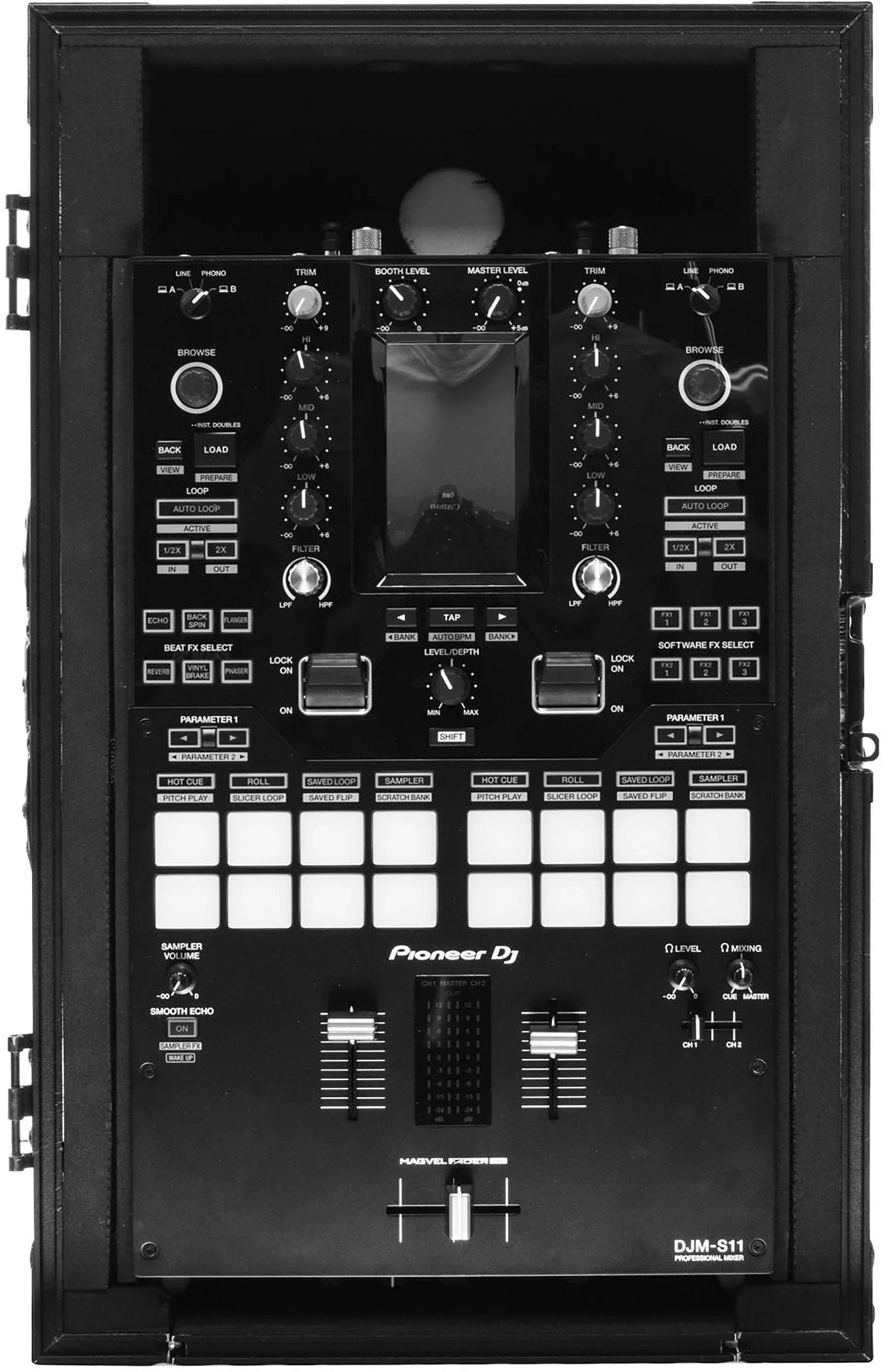 Odyssey 810097 Custom Fit for Pioneer DJM-S11 Industrial Board Case - Image 4